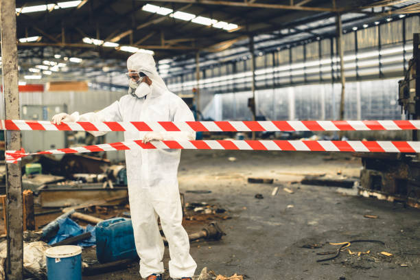 Professional Crime Scene Cleanup technician working in Waveland, IN